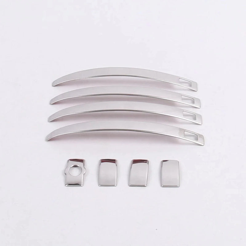 Audi Q5 Stainless Steel Door Handle Lid Smart Keyhole Cover Trim (2009-2016)