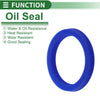 Auto Oil Seal 5 Pcs Seal Ring Shaft Seal TPU 45x56x7mm High Pressure Blue
