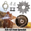 Dirt Bike Mini Bike Set 420 13T 17mm Motorcycle Front Engine Sprocket