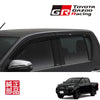 Toyota Hilux Door Window Side Visor Rain Guard Set