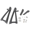 Yamaha YZF R6 Black Rear Footrest Assembly Kit with Foot Pegs (2006-2011)