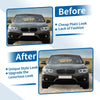 BMW 1 Series F20 Chrome Silver Tone Front Upper Bumper Grille