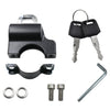 7 / 8" 22-28mm Handlebar Universal Anti-Theft Motorcycle Helmet Lock
