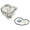 PZ 26 / 27 / 30 / 32mm Carb Tan Plastic Clear Carburetor Float Bowl Chamber