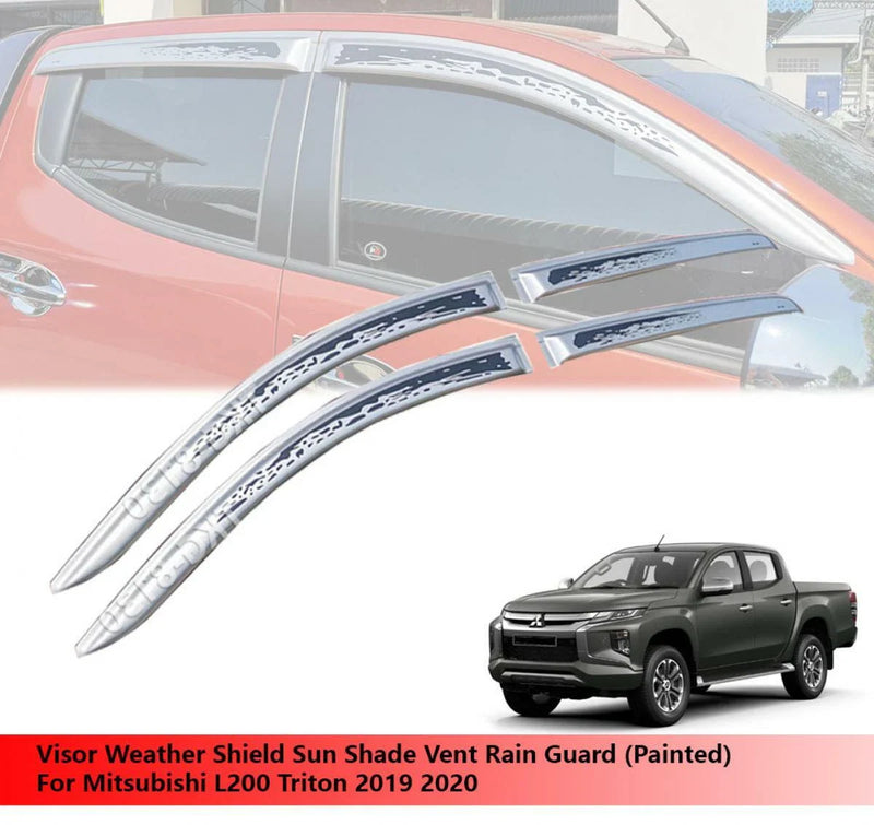 Mitsubishi L200 Triton Visor Monsoons (2019-2020)