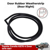 Door Seal Weatherstrip Belt Rear RH Fits Toyota Corolla KE70 4D SED 1979-87 D09