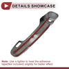 Toyota Land Cruiser Gloss Black Car Door Handle Cover Set