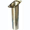 30° Fishing Rod Holder x 1 Stainless Steel Flush Mount Polished