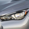 Infiniti Q50 2014-2018 Carbon Fiber Headlight Eyelid Eyebrow Cover Trim