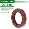 Make Model Oil Seal 27x40x7mm 5 Pcs Seal Ring Rotary Shaft Seal FKM Rubber