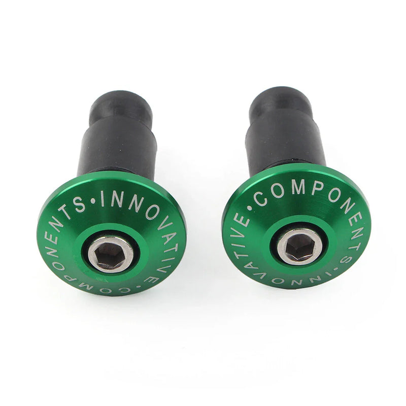 Dirt Bike Green Motorcycle 7/8" Handlebar End Cap Grip Plug