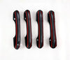 Ford Explorer Carbon Fiber Door Handle Smart Keyhole Cover Trim (2020-2023)