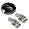 Car Buses 2 x Battery Cable Pure Copper Terminal Clamp Connectors 16-18MM