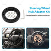 MOMO to NARDI Quick Release Black Steering Wheel Hub Adapter Spacer