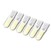 Vehicles 6pc T10 194 W5W COB 2835 SMD 12LED Car License Light Bulbs