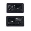 Jeep Wrangler TJ 2 x Inner Door Handles Black (1996-2007)
