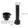 Motorcycle Black Exhaust Silencer Muffler Pipe 42mm
