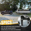 Ford Bronco 2021-2023, 2-Inch Receiver Glossy Class 3 Trailer Tow Hitch
