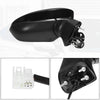 Toyota Corolla Right Side Exterior Door Mirror Assembly Black (2020-2022)