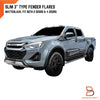 Isuzu D-Max Ute 3" Matte Black Fender Flares (2024-2025)