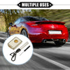Volvo S60 (2019-2021) TPU White w / Key Chain Smart Key Fob Case Kit
