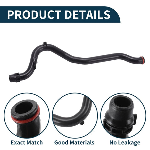 Porsche Cayenne Plastic Coolant Pipe Radiator Hose (2011 - 2018)