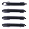 Hyundai Santa Fe CM 4pc Front/Rear Door Handles Blk (2006–2012)