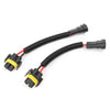 Make & Model H11 H8 2 x Headlight Fog Light Extension Wiring Harness Socket