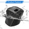 Nissan Rogue 2021-2024 Black Grey Faux Leather Gear Shift Knob Cover