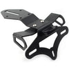 KAWASAKI ZX-10R Black Steel Fender Eliminator License Plate Holder (16-20)