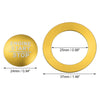 Jeep Cherokee & Dodge Gold Tone Engine Start Stop Button Cover Trim Kit
