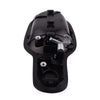 X4 Exterior Door Handle 2 Keyhole Black Fits Isuzu D-Max Holden Rodeo 03-11 D12