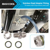Turbo Oil Pan Sump Return Drain Adapter Fitting 10AN to M18x1.5
