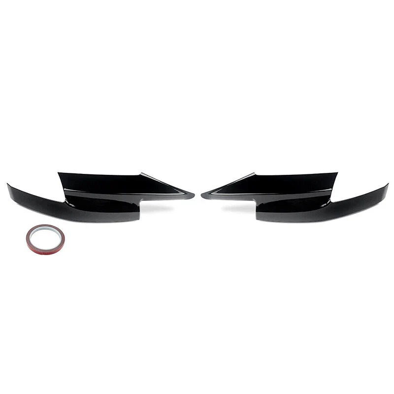 BMW F10 M5 Front Bumper Corner Splitter Lip Glossy Black (2011-2017)