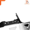 Honda Monkey 125 Silver Rear Luggage Rack Cargo Support (2018-2023)