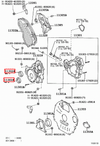 LandCruiser 80 79 Series 1HD 1HZ Timing Cover Front