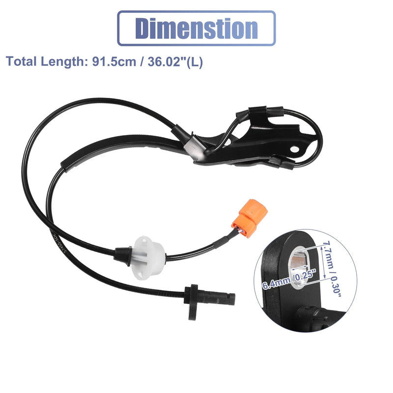 Honda Accord ABS Sensor Front Left (2003-2007)