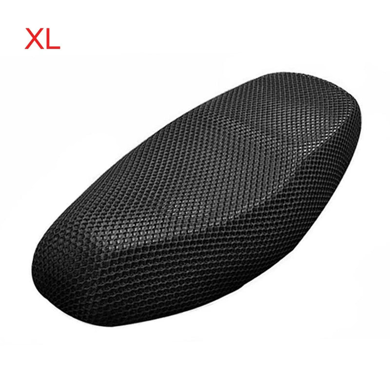 XL Black Motorcycle Scooter Net Mesh Seat Cover