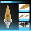 M6 License Plate Screws Cover / 5.4 cm Gold Tone 4 pcs / Universal Motorcycle
