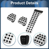 Mercedes Benz C Class Manual Footrest Pedals Cover (2007-2014)