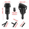 Mitsubishi Eclipse 4pcs Windshield Washer Nozzle (2006-2012)