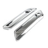 Harley Touring Electra Glide Saddle Bag Hinge Latch Covers Chrome (2014-2023)