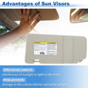 Nissan Versa Driver & Passenger Sun Visors (2007-2012)