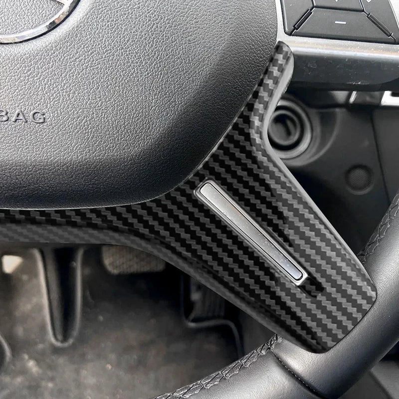 Mercedes-Benz ML-Class Carbon Style Steering Wheel Trim Cover (2011–2014)