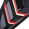 Honda Civic Body Side Air Vent Window Cover Gloss Black Louver (2016-2020)
