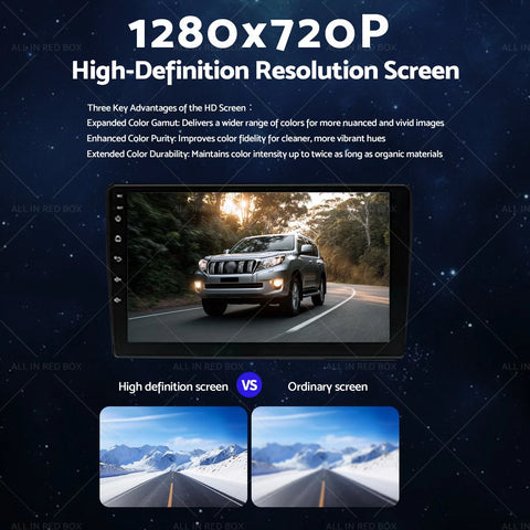 Toyota Prado 150 9'' Car Stereo Radio Head Unit (2009-2013)