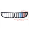 BMW 3 Series E90 E91 Matte Black M Color Front Kidney Grille (2007-2013)