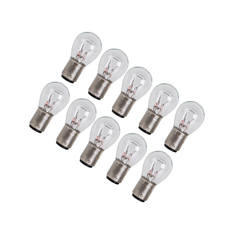 Car Motorcycle Turn Signal Brake Light Daytime Running Lamp 10x Bulb