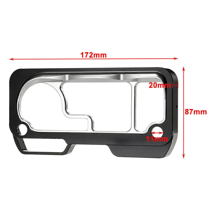 Honda CB650R (2019-2021) Blue CNC Aluminum Speedometer Guard Cover