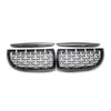 BMW E90 Black Frame & Chrome Grille (2005-2008)